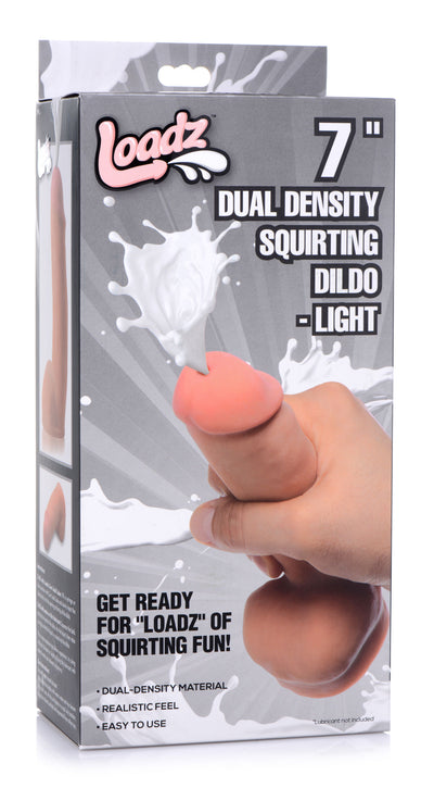 Dual Density Squirting Dildo - 7 Inch squirting-dildos from Loadz