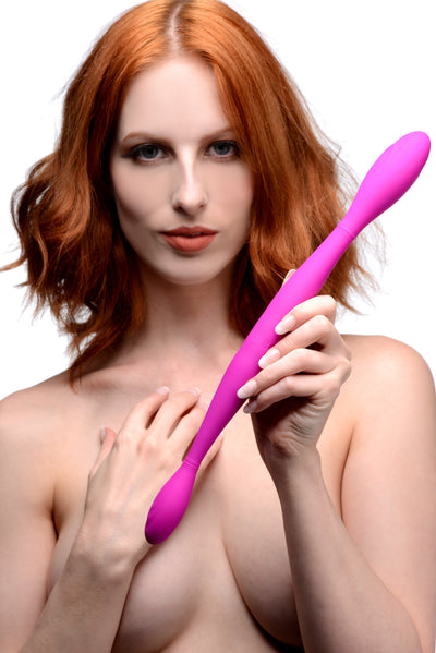 Double Thump 7x Rechargeable Silicone Double Dildo Dildos from Inmi