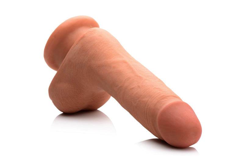 7 Inch Ultra Real Dual Layer Suction Cup Dildo- Medium Skin Tone Dildos from USA Cocks