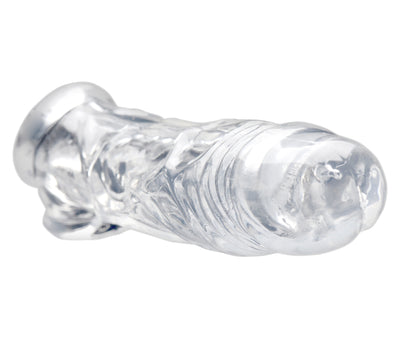 Realistic Clear Penis Enhancer and Ball Stretcher penis-extenders from Size Matters