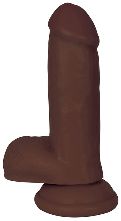 JOCK 6 Inch Dong with Balls Brown Dildos from Jock