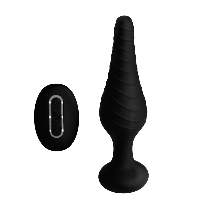 Silicone Vibrating Anal Plug With Remote Control prostate-stimulator from Under Control