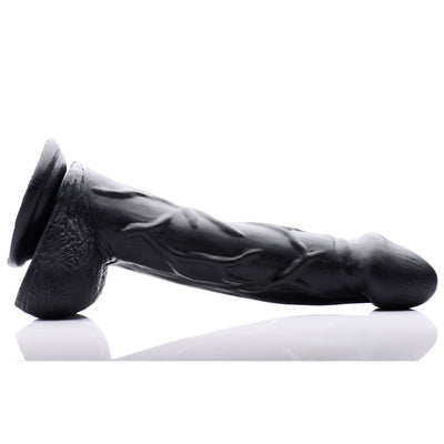 7 Inch Realistic Suction Cup Dildo- Black Dildos from Hookups