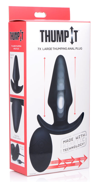 Kinetic Thumping 7X Large Anal Plug anal-vibrators from Thump It