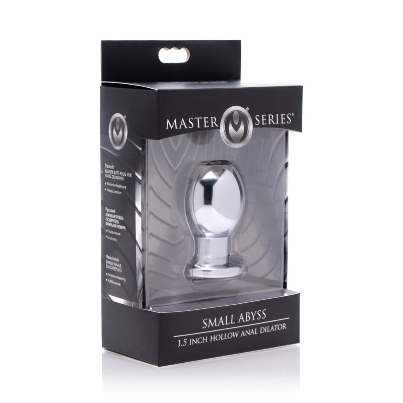 Small Abyss 1.5 Inch Hollow Anal Dilator Butt from Master Series