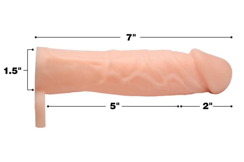 2 Inch Silicone Penis Extension penis-extenders from Size Matters