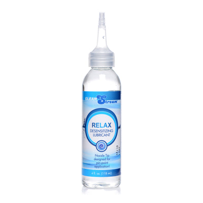 Relax Desensitizing Lubricant With Nozzle Tip - 4 oz. lubes from CleanStream