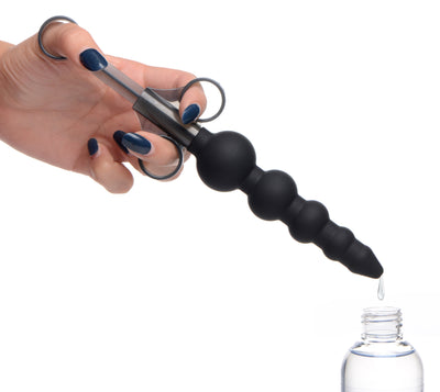 Silicone Graduated Beads Lubricant Launcher lube-applicator from Master Series