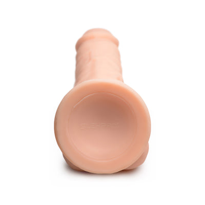 Silexpan Light Hypoallergenic Silicone Dildo with Balls - 7 Inch suction-cup-dildos from Fleshstixxx