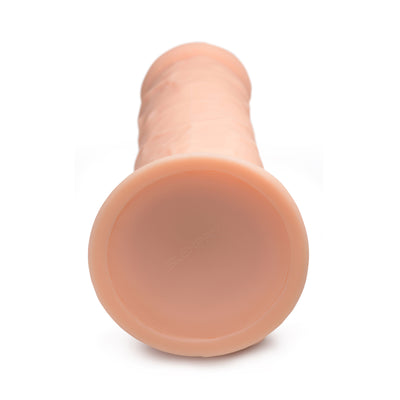 Silexpan Light Hypoallergenic Silicone Dildo with Balls - 8 Inch suction-cup-dildos from Fleshstixxx