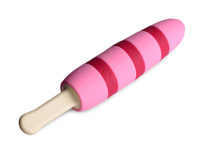 Ticklin 10X Popsicle Silicone Rechargeable Vibrator vibesextoys from Cocksicle