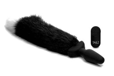Remote Control Wagging Fox Tail Anal Plug butt-plugs from Tailz