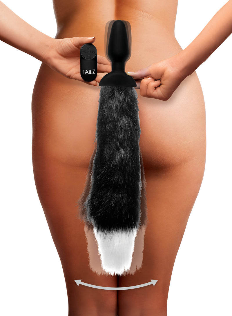 Remote Control Wagging Fox Tail Anal Plug butt-plugs from Tailz