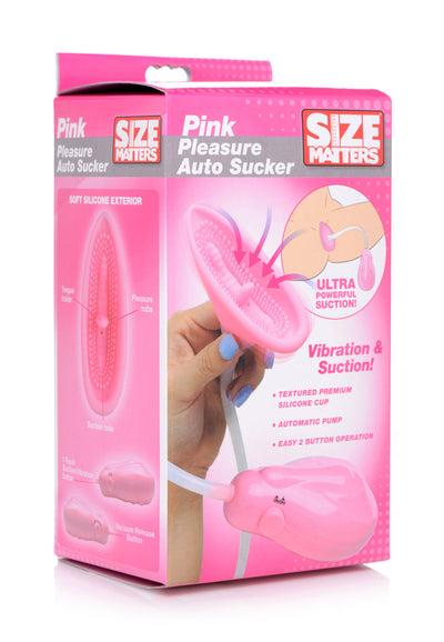 Pink Pleasure Auto Pussy Sucker pussy-pumps from Size Matters