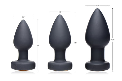 7X Light Up Rechargeable Anal Plug - Small butt-plugs from Booty Sparks