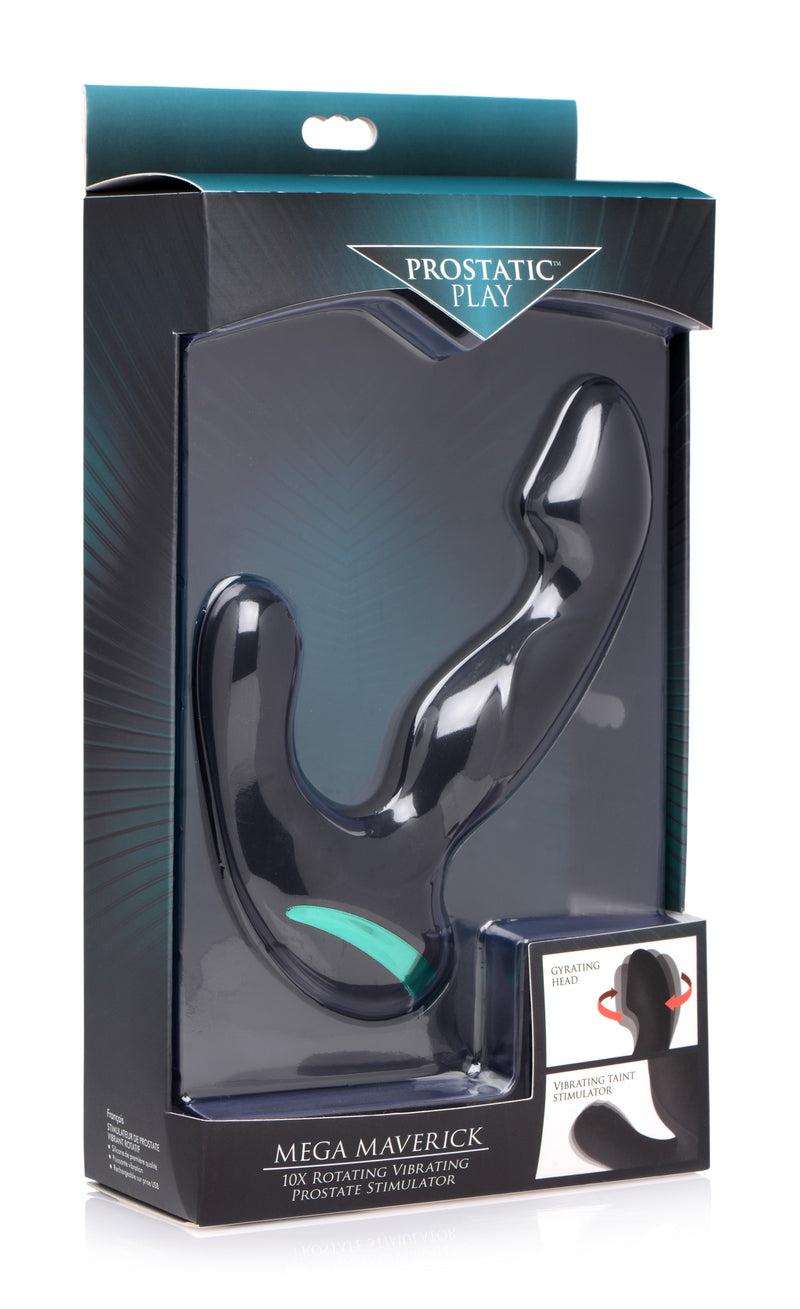 Mega Maverick 10X Rotating Vibrating Prostate Stimulator prostate-stimulator from Prostatic Play