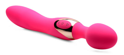 10X Dual Duchess 2-in-1 Silicone Massager - Pink wand-massagers from Wand Essentials
