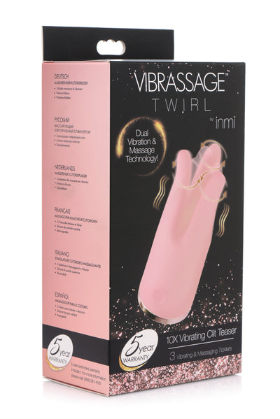 Vibrassage Twirl 10X Vibrating Clit Teaser vibesextoys from Inmi