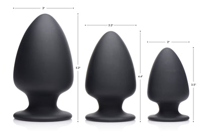 Squeezable Silicone Anal Plug - Medium butt-plugs from Squeeze-It