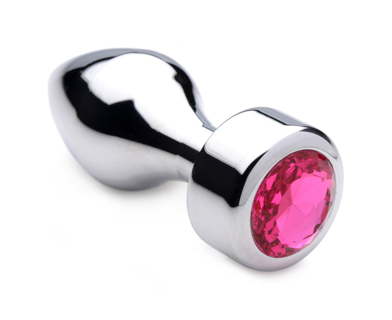 Hot Pink Gem Weighted Anal Plug - Medium butt-plugs from Booty Sparks