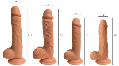 Easy Riders Dual Density Silicone Dildo - 7 Inch Dildos from Easy Riders