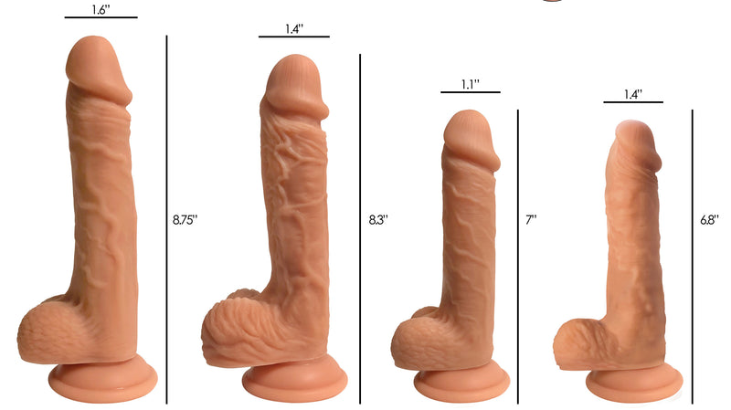 Easy Riders Dual Density Silicone Dildo - 8 Inch Dildos from Easy Riders