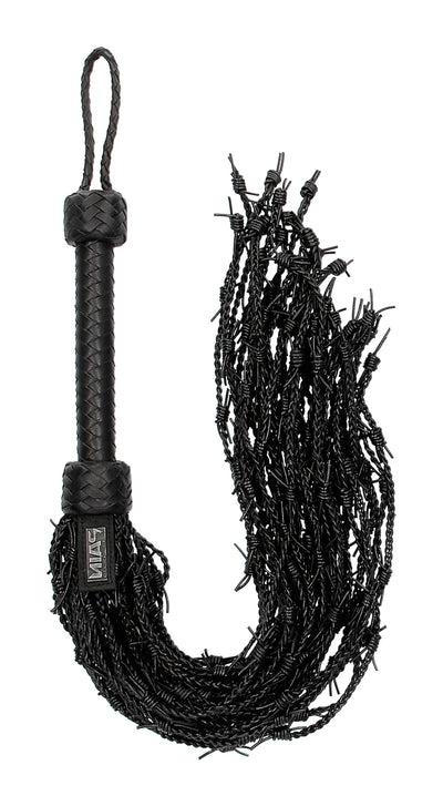 Leather Barbed Wire Flogger Floggers from Pain