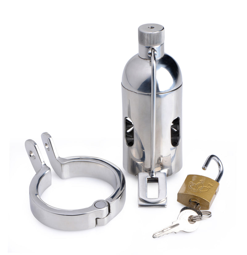 Spiked Chamber Chastity Cage male-chastity from Master Series