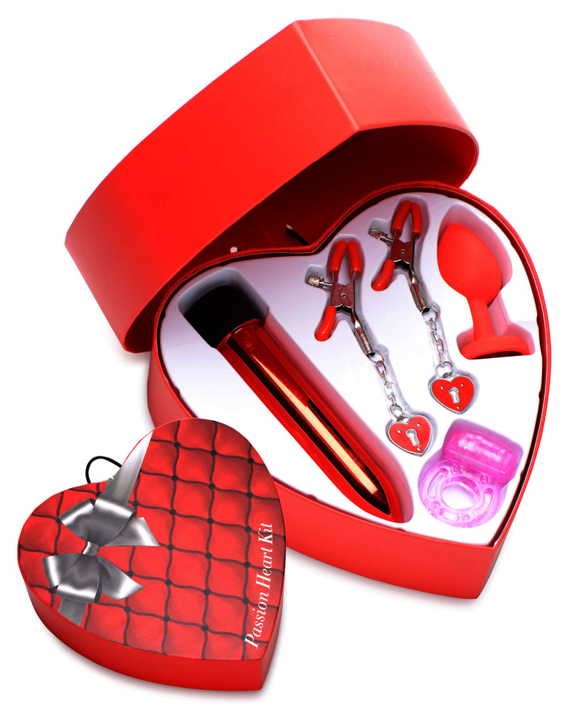 Passion Heart Gift Set vibesextoys from Frisky