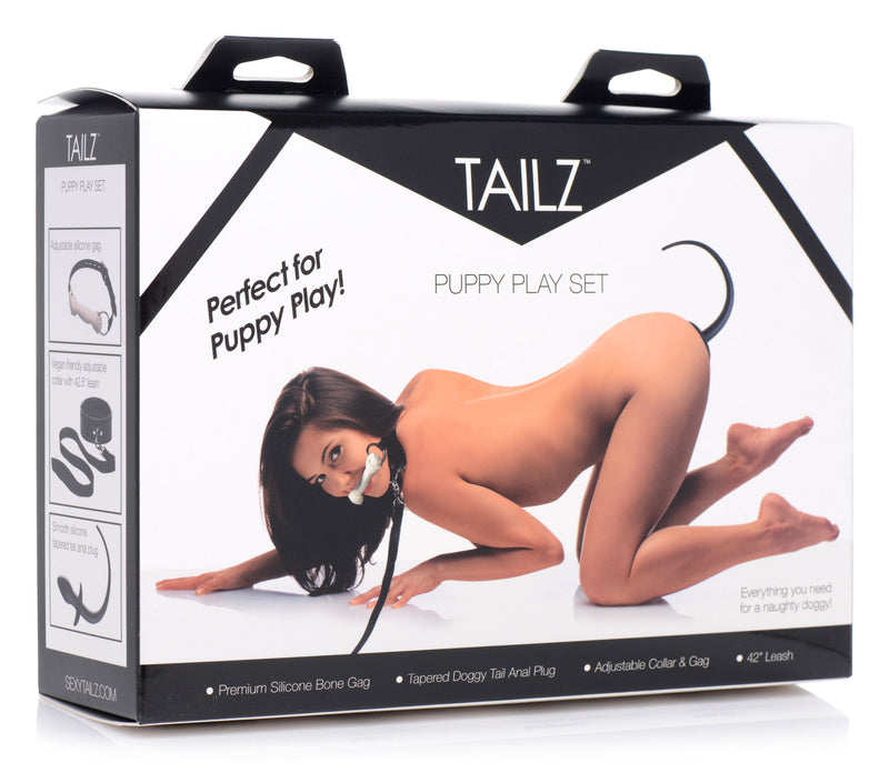 Puppy Play Set butt-plugs from Tailz