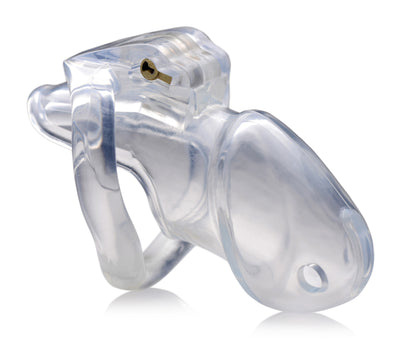 Clear Captor Chastity Cage - Medium male-chastity from Master Series