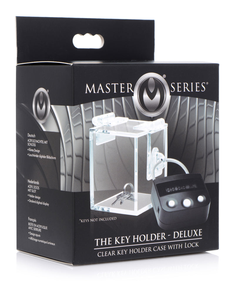 The Key Holder Deluxe Clear Case with Lock locks-and-hardware from Master Series
