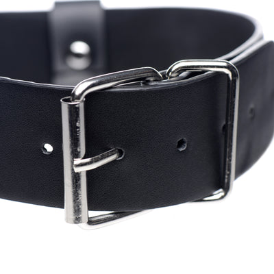 Wide Collar with O-ring bondage-collars from STRICT