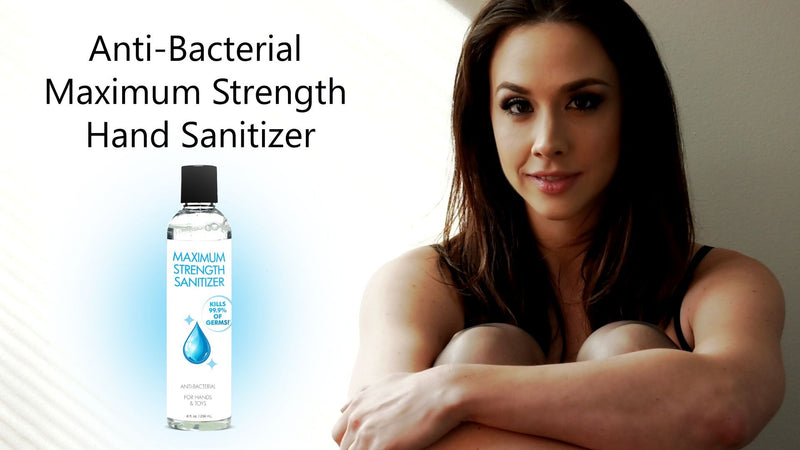 Anti-Bacterial Maximum Strength Hand Sanitizer - 8oz toy-cleaner from CleanStream