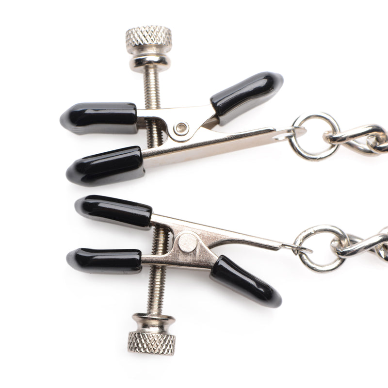 Titty Taunter Nipple Clamps with Weighted Bead nipple-clamps from Master Series