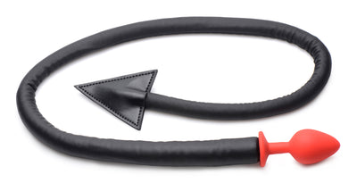 Devil Tail Anal Plug and Horns Set butt-plugs from Tailz