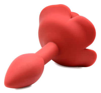 Booty Bloom Silicone Rose Anal Plug - Small butt-plugs from Master Series