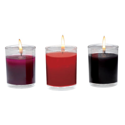 Flame Drippers Candle Set Designed for Wax Play Misc from Master Series