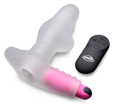 28X Filler Up Super Charged Vibrating Love Tunnel with Remote Control vibesextoys from Frisky