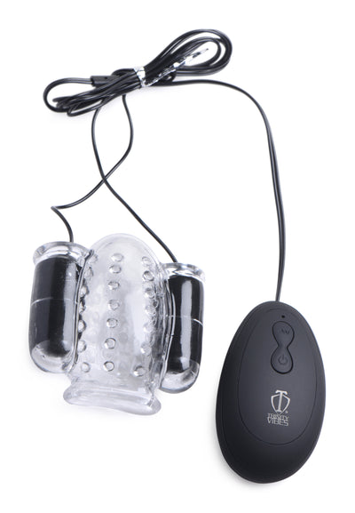 20X Deluxe Dual Vibrating Head Teaser vibesextoys from Trinity Vibes
