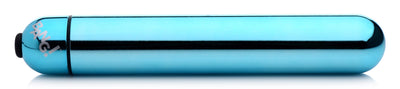 XL Vibrating Metallic Bullet - Blue bullet-vibrators from Bang