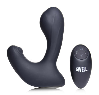10X Inflatable and Tapping Silicone Prostate Vibrator prostate-stimulator from Swell
