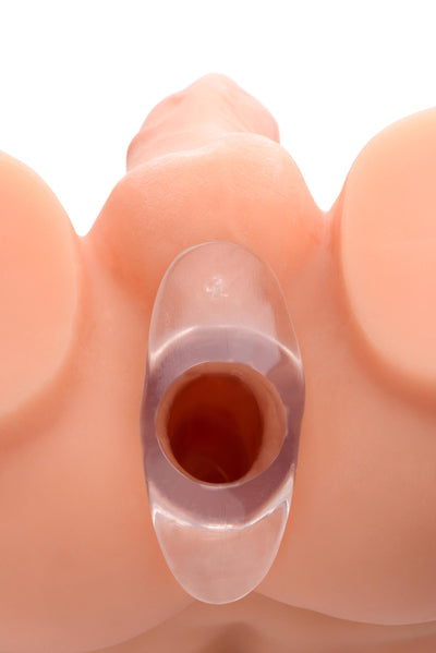 Clear View Hollow Anal Plug - Large butt-plugs from Master Series