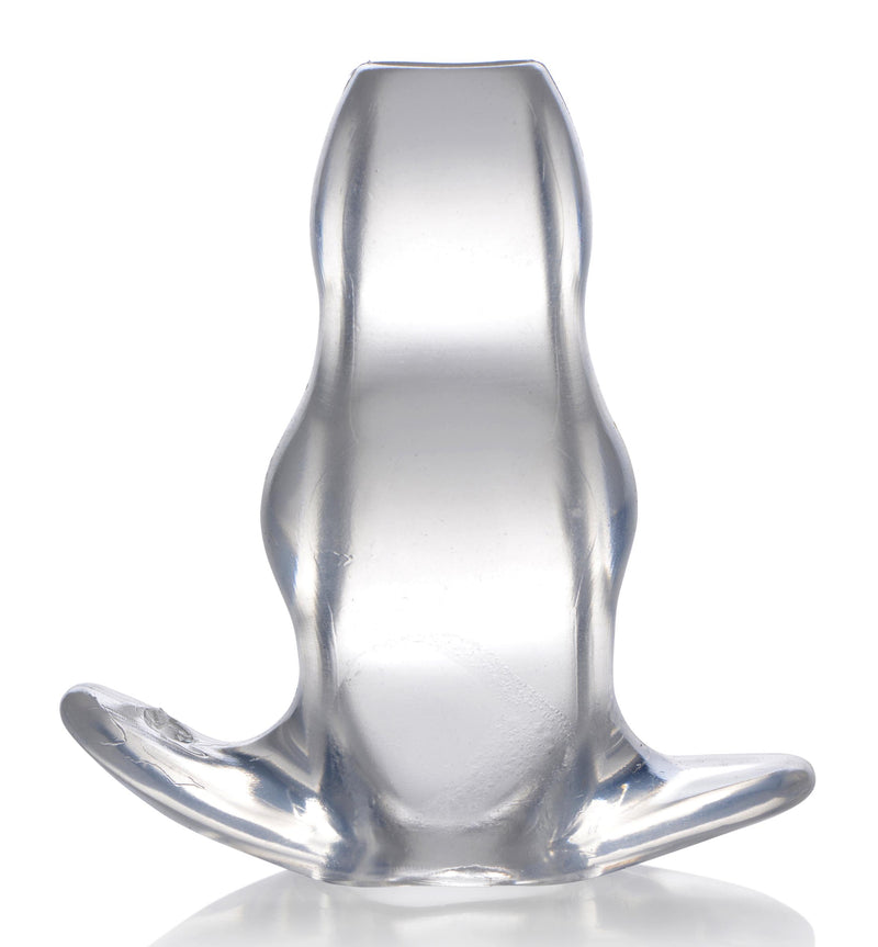 Clear View Hollow Anal Plug - Medium butt-plugs from Master Series