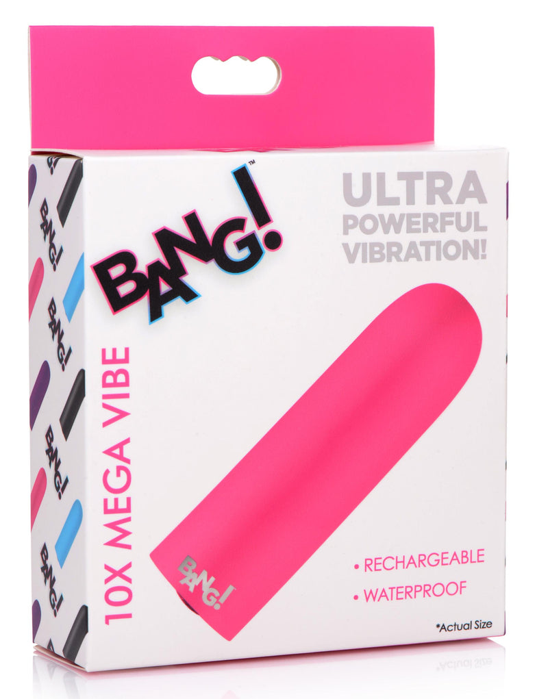 10X Mega Bullet Vibrator - Pink bullet-vibrators from Bang