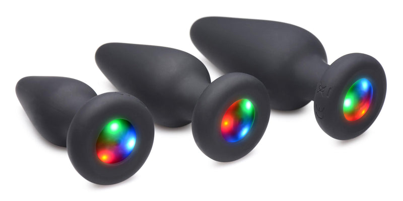 Light Up Silicone Anal Plug - Medium butt-plugs from Booty Sparks
