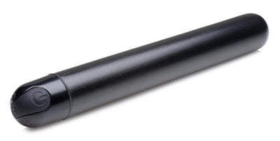 10X Slim Metallic Bullet Vibrator - Black bullet-vibrators from Bang