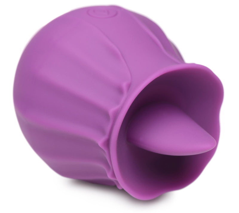 Bloomgasm Wild Violet 10X Silicone Clit Licking Stimulator vibesextoys from Inmi