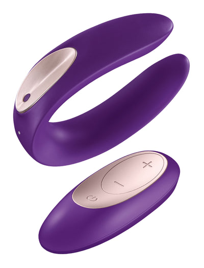Satisfyer Double Plus Remote Partner Vibrator vibesextoys from Satisfyer