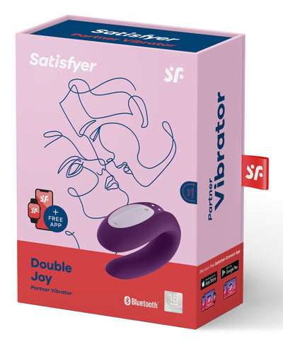 Satisfyer Double Joy Partner Vibrator vibesextoys from Satisfyer